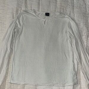 Art Class White Long Sleeve Shirt